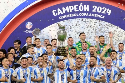 アルゼンチンが最多16回目のコパ制覇、コロンビアを延長で下す