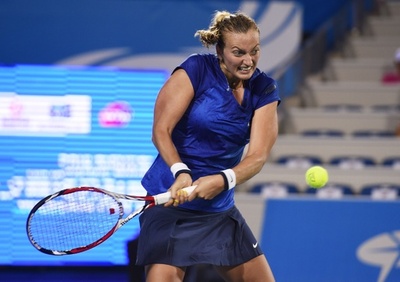 クビトバが準々決勝へ、若手を警戒 武漢オープン