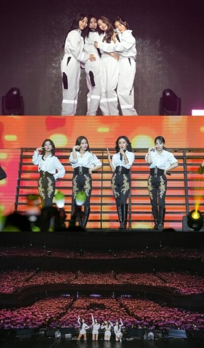 MAMAMOOアジア公演終える、デビュー初のワールドツアー