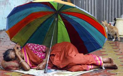 インド国内で、モンスーンによる死者が474人に