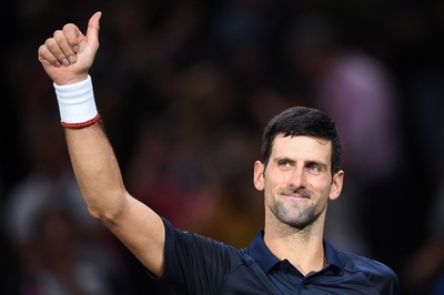 ジョコビッチがパリ・マスターズ8強入り、ティエムは3回戦で姿消す