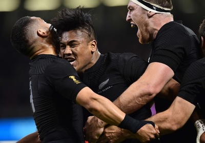 ニュージーランド、決勝T最多の9トライで仏に圧勝 ラグビーW杯