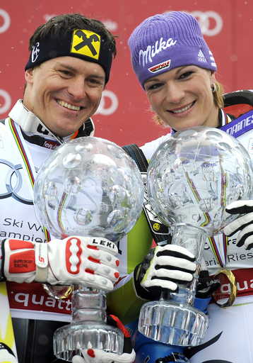 男子はコステリッチ 女子はリーシュが総合優勝、アルペンW杯