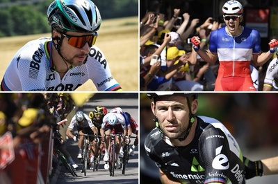 デマールがゴール前でクラッシュ続出の第4ステージを制す、ツール・ド・フランス