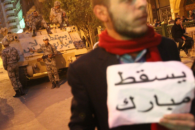 エジプトの反政府デモ、中国では報道・ネット規制