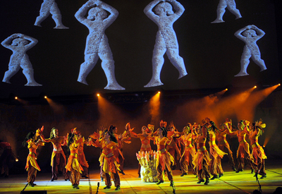 トルコのダンスグループ、カルタゴフェスティバルに登場 チュニジア