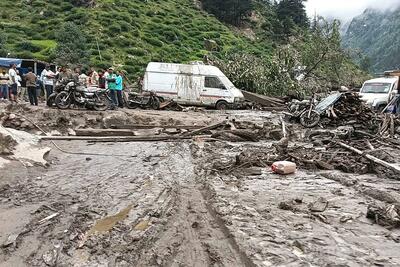 インド北部の山村で土石流、56人死亡 行方不明者多数