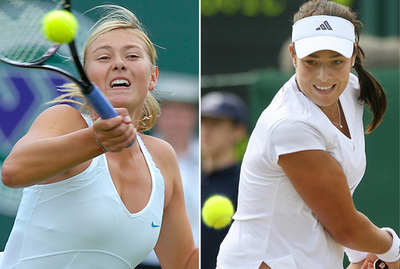 ウィンブルドン選手権2008で注目されるシャラポワとイワノビッチ