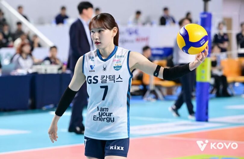 女子バレーボール選手のアン・ヘジン＝韓国バレーボール連盟提供(c)MONEYTODAY