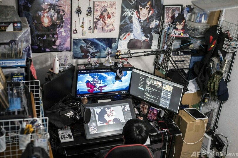 「投げ銭」で億超え 活気づくVチューバー