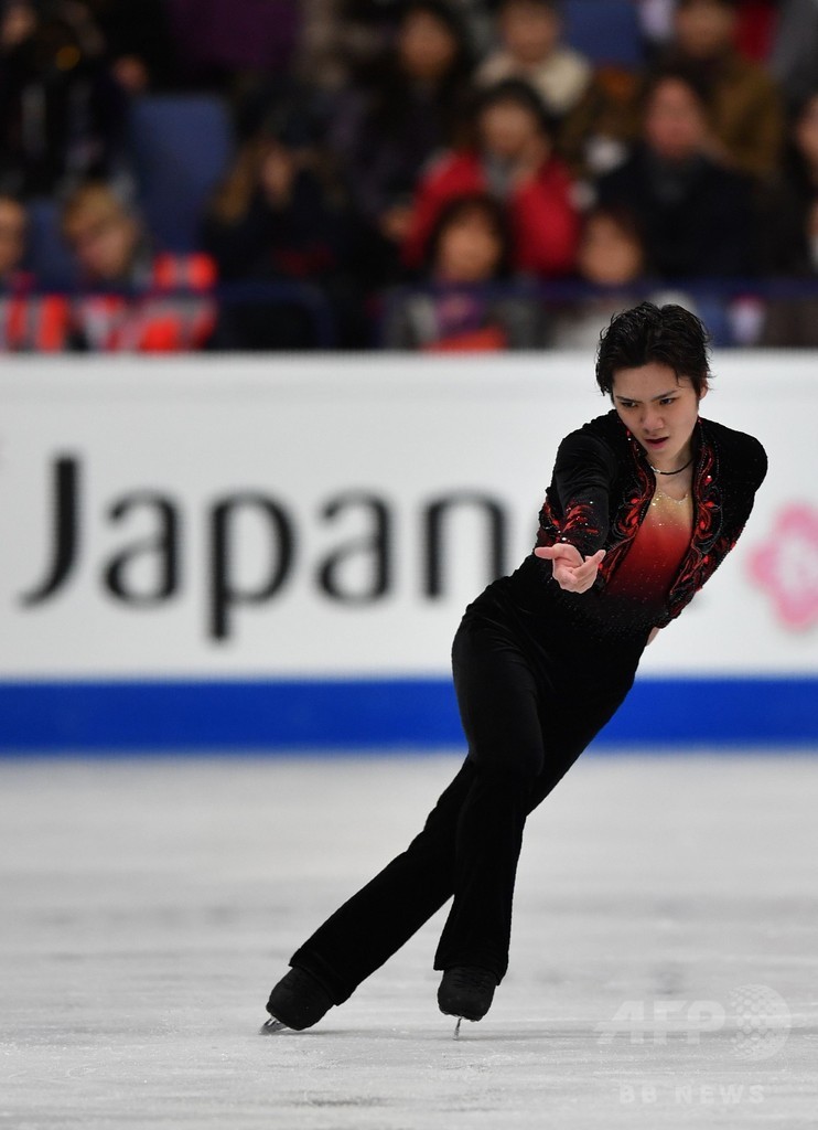 羽生がFS歴代最高得点で逆転優勝、宇野は銀 世界フィギュア