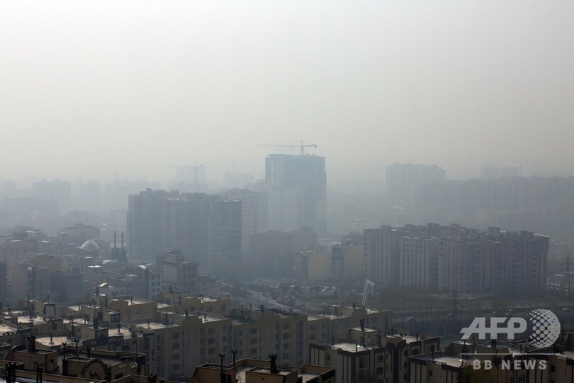 イラン各地で休校、大気汚染の有害スモッグで