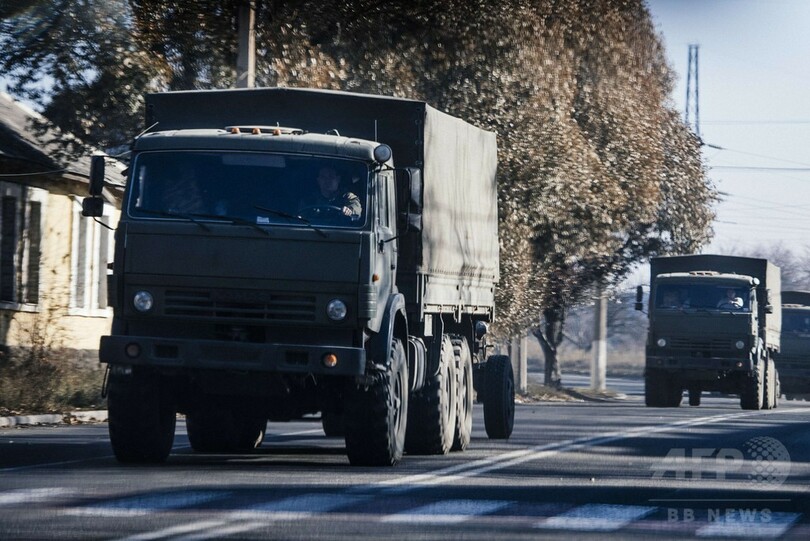 ウクライナ親露派、前線の戦力増強 砲撃激化で全面戦闘の恐れ