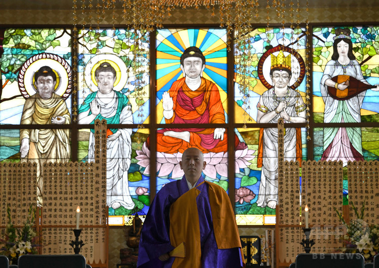 写真特集 まばゆい仏の世界 寺院のステンドグラス 写真28枚 国際ニュース Afpbb News