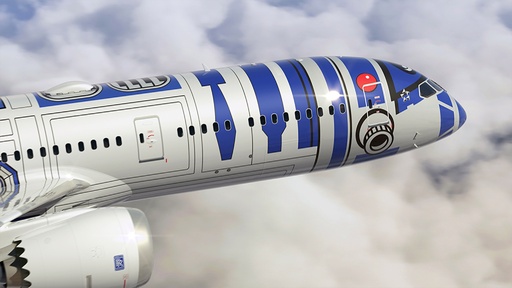 ANA B787-9 スターウォーズ R2-D2 特別塗装 1/400 1/400 B787-9 ANA STAR WARS/スターウォーズ R2-D2 JA873A