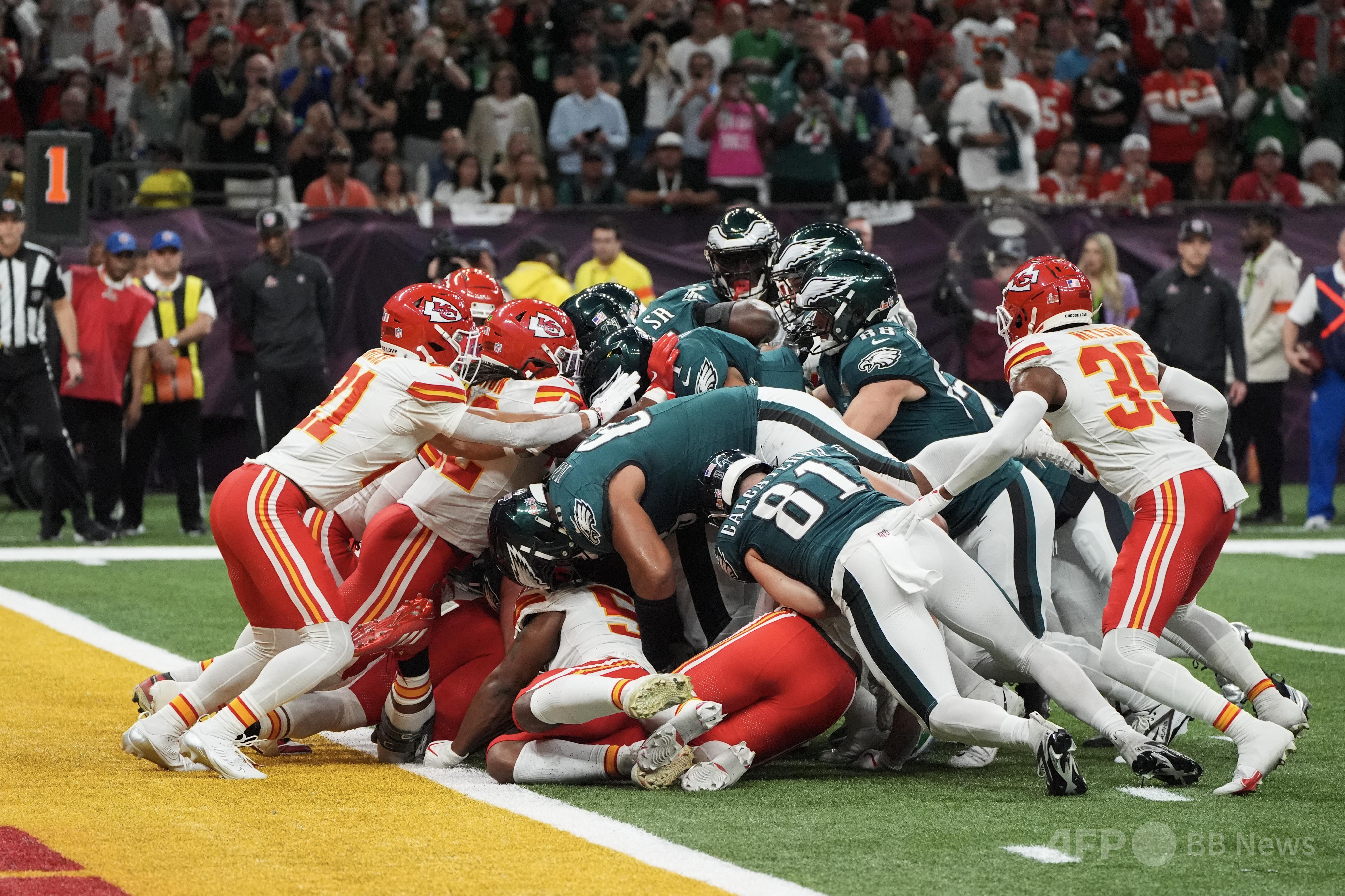 「タッシュプッシュ」禁止案、NFLオーナー会議で否決 報道 写真1枚 国際ニュース:AFPBB News