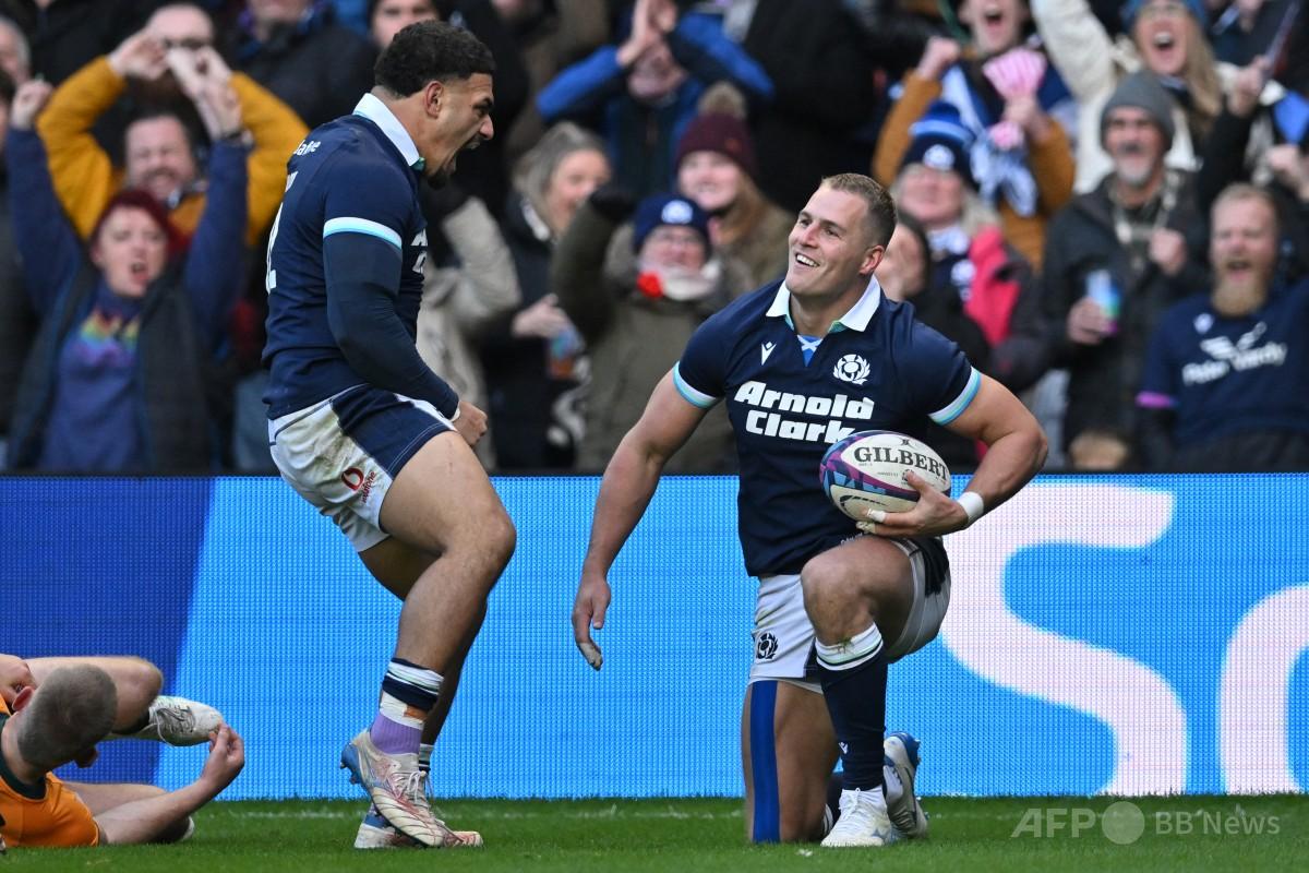 スコットランド勝利でオーストラリアのグランドスラム阻止 ラグビー