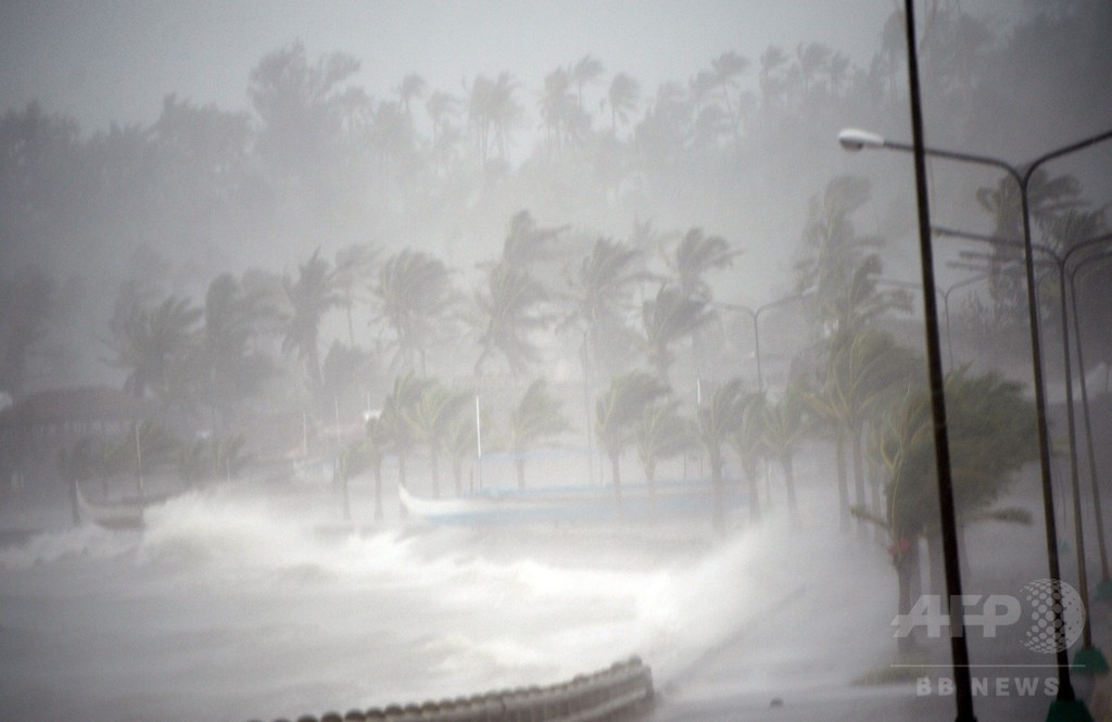 台風22号 フィリピンを直撃 史上最大級 の避難措置 写真10枚 国際ニュース Afpbb News