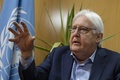 国連人道問題調整事務所のマーティン・グリフィス事務次長（人道問題担当、2023年1月25日撮影、資料写真）。(c)Wakil KOHSAR / AFP