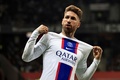 サッカーフランス・リーグ1、パリ・サンジェルマンのセルヒオ・ラモス（2023年4月8日撮影）。(c)Valery HACHE / AFP