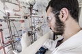 ナノカーレースを開催するフランス国立科学研究センター（CNRS）の研究室（2017年4月4日撮影）。(c)AFP/CNR/Hubert RAGUET 