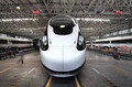 中車唐山公司が研究開発した編成可変型高速鉄道車両（撮影日不明）。(c)Xinhua News