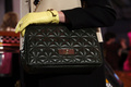 米・ニューヨークで発表されたケイト・スペード ニューヨーク（Kate Spade New York）13/14年秋冬コレクション（2013年2月8日撮影）。(c)AFP/Getty Images/Allison Joyce