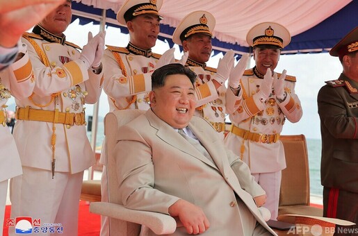 北朝鮮、「戦術核攻撃潜水艦」建造 写真18枚 国際ニュース：AFPBB News