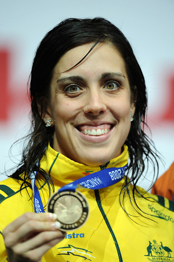 ガルベス 世界短水路選手権2008・女子50メートルバタフライで世界新