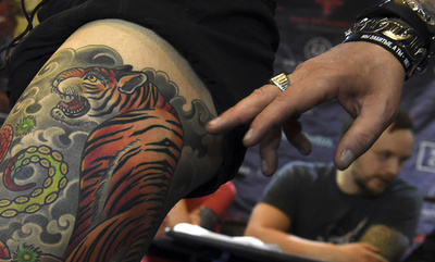 ロシアでタトゥーのイベント