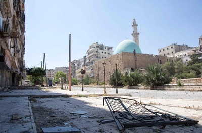 シリア・アレッポ、反体制派の砲撃で28人死亡 政権側と戦闘激化