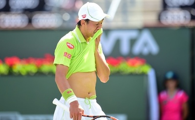 錦織、ロペスに敗れ準々決勝進出逃す BNPパリバ・オープン