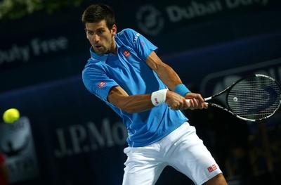 ジョコビッチがイルハンを一蹴、難なく4強入り ドバイ・テニス選手権