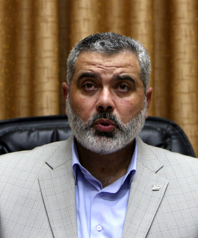 事実上解任のハニヤ首相、「ガザ独立」の可能性を否定