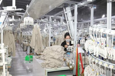韓国衣類輸出企業のベトナム工場「工程自動化」で生産性15％アップ