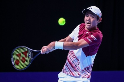 西岡良仁が快勝で8強入り ヨーロピアンOP