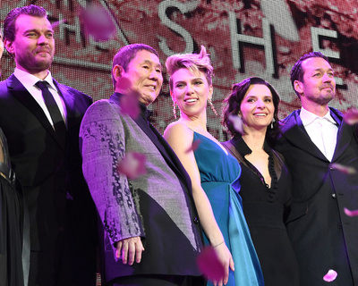 スカヨハ、北野武らが華やかに登場　映画「ゴースト・イン・ザ・シェル」レッドカーペット