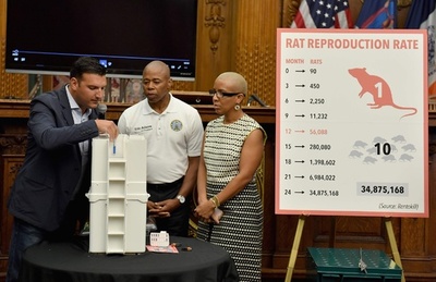 ネズミ撃退、最新兵器はアルコール？ 米ブルックリン