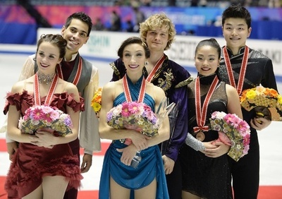 デイビス/ホワイト組がアイスダンス制す、NHK杯