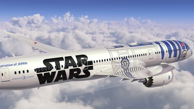 スター・ウォーズ特別塗装機、ANAが今秋に就航へ