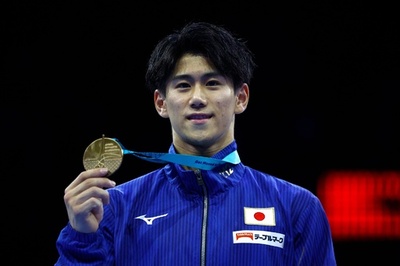 橋本大輝が鉄棒制し3冠、杉本は平行棒で銅 世界体操