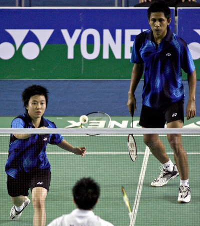 バドミントン・アジア選手権2008 ウィディアント／ナシル組が決勝へ