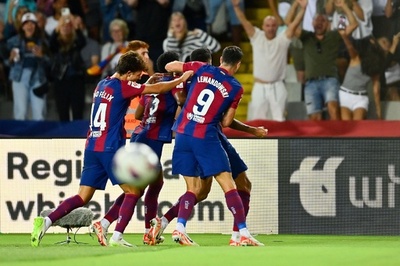 バルセロナ、2点差ひっくり返しセルタに逆転勝利