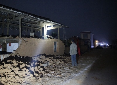 中国雲南省でM6.0の地震、死者1人 負傷者324人