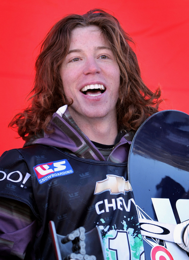 ショーン・ホワイト 全米スノーボードGP第1戦男子ハーフパイプで優勝