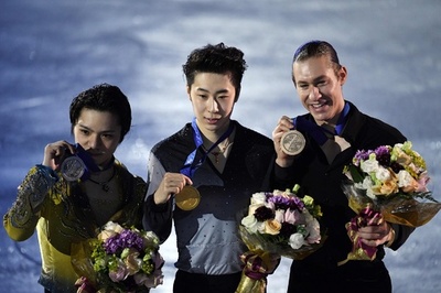 宇野は2位に、中国の金が優勝 四大陸選手権