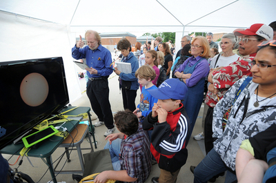 金星の太陽面通過、世界各地で観測