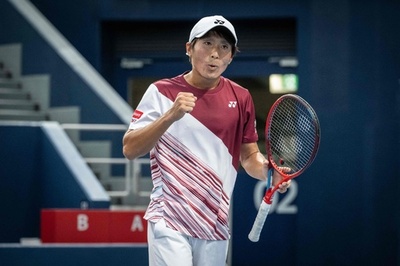 野口と守屋が初戦突破 楽天OP