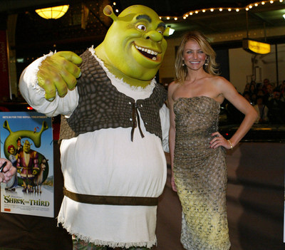 キャメロン・ディアス、『Shrek The Third』のシドニー・プレミアに出席 - オーストラリア