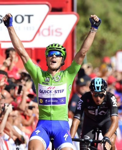 トレンティンが今大会3勝目、フルームは総合首位を維持 ブエルタ